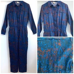 New The Korner Jumpsuit Long Sleeve Floral Semi Casual